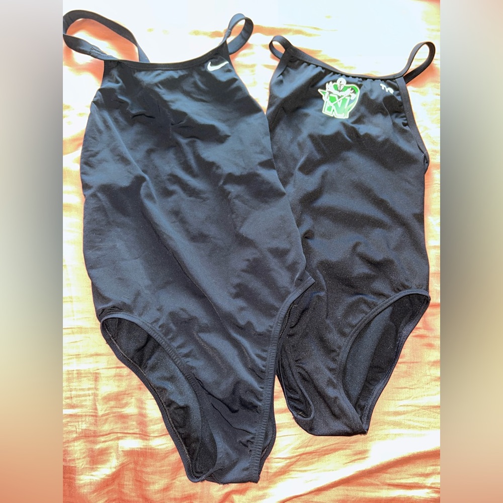 Nike and TYR one piece competitive swimsuit